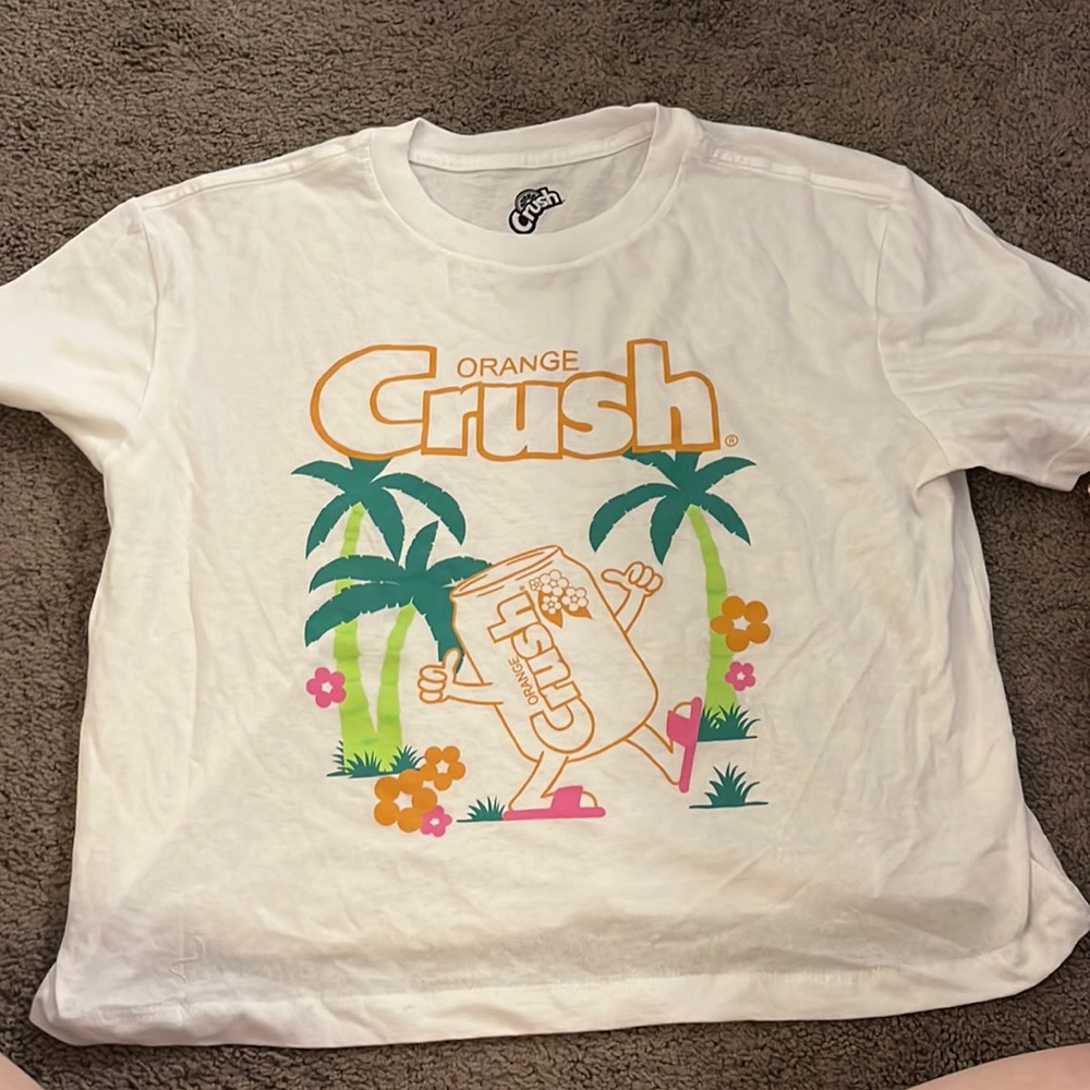 Orange crush graphic tee
